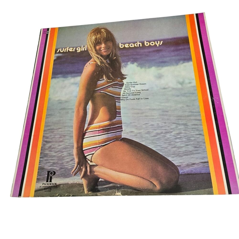 The Beach Boys Surfer Girl Vinyl LP Capitol Records Classic Surf Rock Album